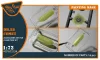 Clear Prop Accessories DH.88 Comet painting mask for CP kits - kabin- és ablakmaszk