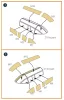 Clear Prop Accessories DH.88 Comet painting mask for CP kits - kabin- és ablakmaszk