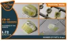 Clear Prop Accessories CH-46 painting mask for Fujimi kits - kabin- és ablakmaszk