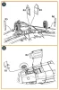 Clear Prop Accessories F-86A undercarriage covers for CP kits - futóműajtók