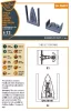 Clear Prop Accessories F-86A Open canopy frame detailing set for CP kits - nyitott kabintetőkeret-részletező készlet