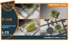 Clear Prop Accessories F-35B painting mask for Tamiya kit - kabin- és ablakmaszk