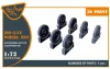 Clear Prop Accessories ZiS-5/5V wheel set - kerékkészlet