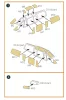 Clear Prop Accessories Ki-61-II, Ki-100-I painting mask for Finemolds FP17,FP19 kits - kabin- és ablakmaszk, Fine Molds FP17