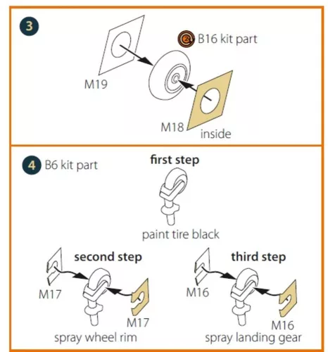 Clear Prop Accessories Ki-61-II, Ki-100-I painting mask for Finemolds FP17,FP19 kits - kabin- és ablakmaszk, Fine Molds FP17