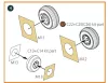 Clear Prop Accessories Culver PQ-14 (all versions) painting mask for CP kits - Culver PQ-14 (minden változat) – kabin- és ablakmaszk