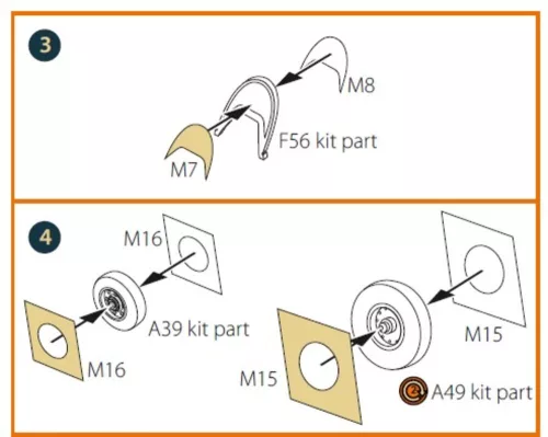 Clear Prop Accessories Bat HAWK T.1 double-sided painting mask for REVELL kit - kétoldalas kabinmaszk