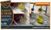 Clear Prop Accessories A-6A/E/E Tram Intruder double-sided painting mask for Trumpeter kit - kétoldalas kabinmaszk