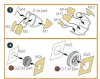 Clear Prop Accessories A-6A/E/E Tram Intruder double-sided painting mask for Trumpeter kit - kétoldalas kabinmaszk