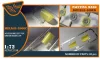 Clear Prop Accessories Mirage-2000C double-sided painting mask for Dream Model kits - kétoldalas kabinmaszk