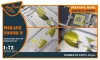 Clear Prop Accessories Mirage 2000B/N double-sided painting mask for Modelsvit kit - kétoldalas kabinmaszk