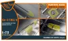 Clear Prop Accessories Su-17M3/4 double-sided painting mask for Modelsvit kit - kétoldalas kabinmaszk
