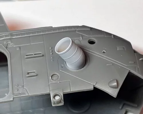 Clear Prop Accessories Wessex HC.2 Exhausts for Airfix kit - kipufogócsonkok
