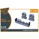 Clear Prop Accessories Ki-46 Wheel set - kerékkészlet