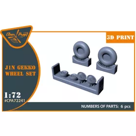 Clear Prop Accessories J1N Gekko Wheel set - kerékkészlet