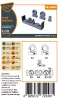Clear Prop Accessories Vanguard P-66/Mk.1/J10 Wheels set for Dora Wings - kerékkészlet