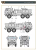 Clear Prop Accessories M142 Himars – Ukrán Fegyveres Erők, matricakészlet, Trumpeter / Foreart makettekhez