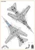 Clear Prop Accessories MiG-23ML, MLA, MLD, P, MLAE standard stencils for CP kits and other - szabványos stencil- és adatfelirat-matricák
