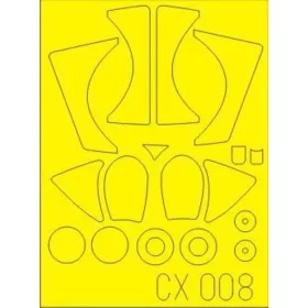   Eduard Accessories Grumman A-6 Intruder - kabin- és ablakmaszk