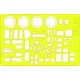 Eduard Accessories B-17F Flying Fortress - kabin- és ablakmaszk
