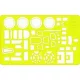 Eduard Accessories B-17G Flying Fortress - B-17G Flying Fortress – kabin- és ablakmaszk