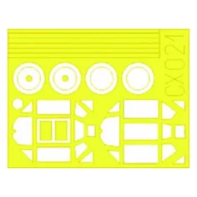   Eduard Accessories Bf 109E - Bf 109E – kabin- és ablakmaszk