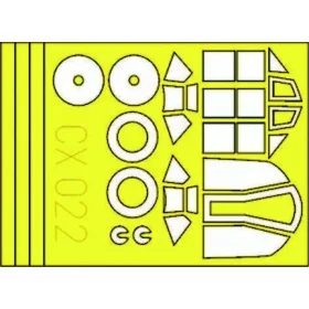   Eduard Accessories Bf 109G - Bf 109G – kabin- és ablakmaszk