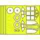 Eduard Accessories Bf 109G - Bf 109G – kabin- és ablakmaszk