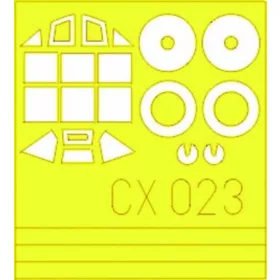   Eduard Accessories Messerschmitt Bf 109G - kabin- és ablakmaszk