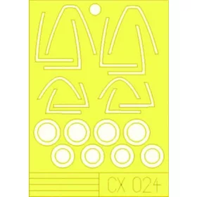 Eduard Accessories F-18C Hornet - kabin- és ablakmaszk