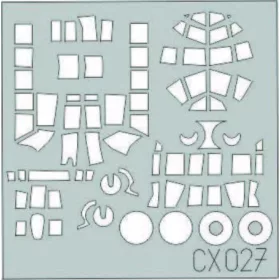   Eduard Accessories Junkers Ju 88A-4 - Junkers Ju 88A-4 – kabin- és ablakmaszk