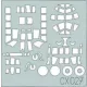 Eduard Accessories Junkers Ju 88A-4 - Junkers Ju 88A-4 – kabin- és ablakmaszk