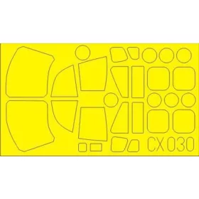 Eduard Accessories Merlin EH-101 - kabin- és ablakmaszk