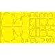 Eduard Accessories Merlin EH-101 - kabin- és ablakmaszk