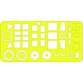 Eduard Accessories Ki-45 Toryu/Nick - kabin- és ablakmaszk
