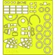 Eduard Accessories Ju 290 - kabin- és ablakmaszk