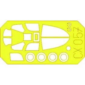Eduard Accessories P-39 Airacobra - kabin- és ablakmaszk