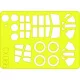 Eduard Accessories P-40N/M Warhawk - kabin- és ablakmaszk