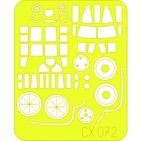   Eduard Accessories P-61 Black Widow - P-61 Black Widow – kabin- és ablakmaszk