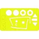 Eduard Accessories P-47D-25 Thunderb. - kabin- és ablakmaszk
