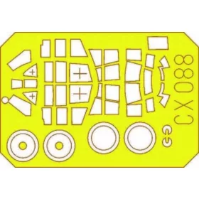   Eduard Accessories Ju 87D/G Stuka - Ju 87D/G Stuka – kabin- és ablakmaszk