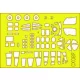 Eduard Accessories He 111 - kabin- és ablakmaszk