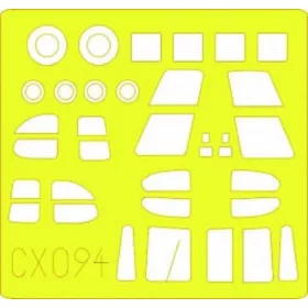 Eduard Accessories H-19/S-55 - kabin- és ablakmaszk