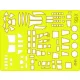 Eduard Accessories He 111P - kabin- és ablakmaszk