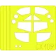 Eduard Accessories A-37 Dragonfly - kabin- és ablakmaszk