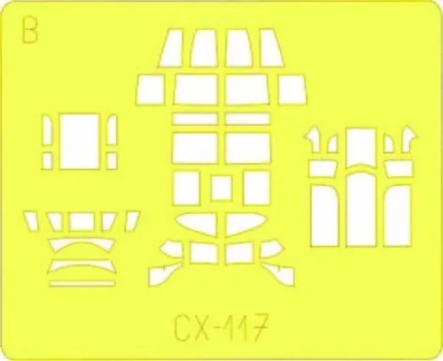 Eduard Accessories Lancaster B Mk.I/Mk.III - kabin- és ablakmaszk