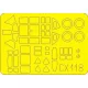 Eduard Accessories J1N Gekko/Irving CX118 - kabin- és ablakmaszk