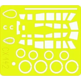   Eduard Accessories Do 217J/N für Italeri Bausatz - kabin- és ablakmaszk