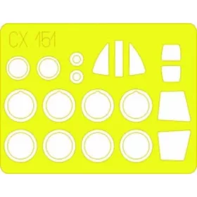   Eduard Accessories TSR 2 Für Airfix Bausatz - kabin- és ablakmaszk