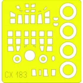   Eduard Accessories Ju-88G für Hasegawa-Bausatz - kabin- és ablakmaszk